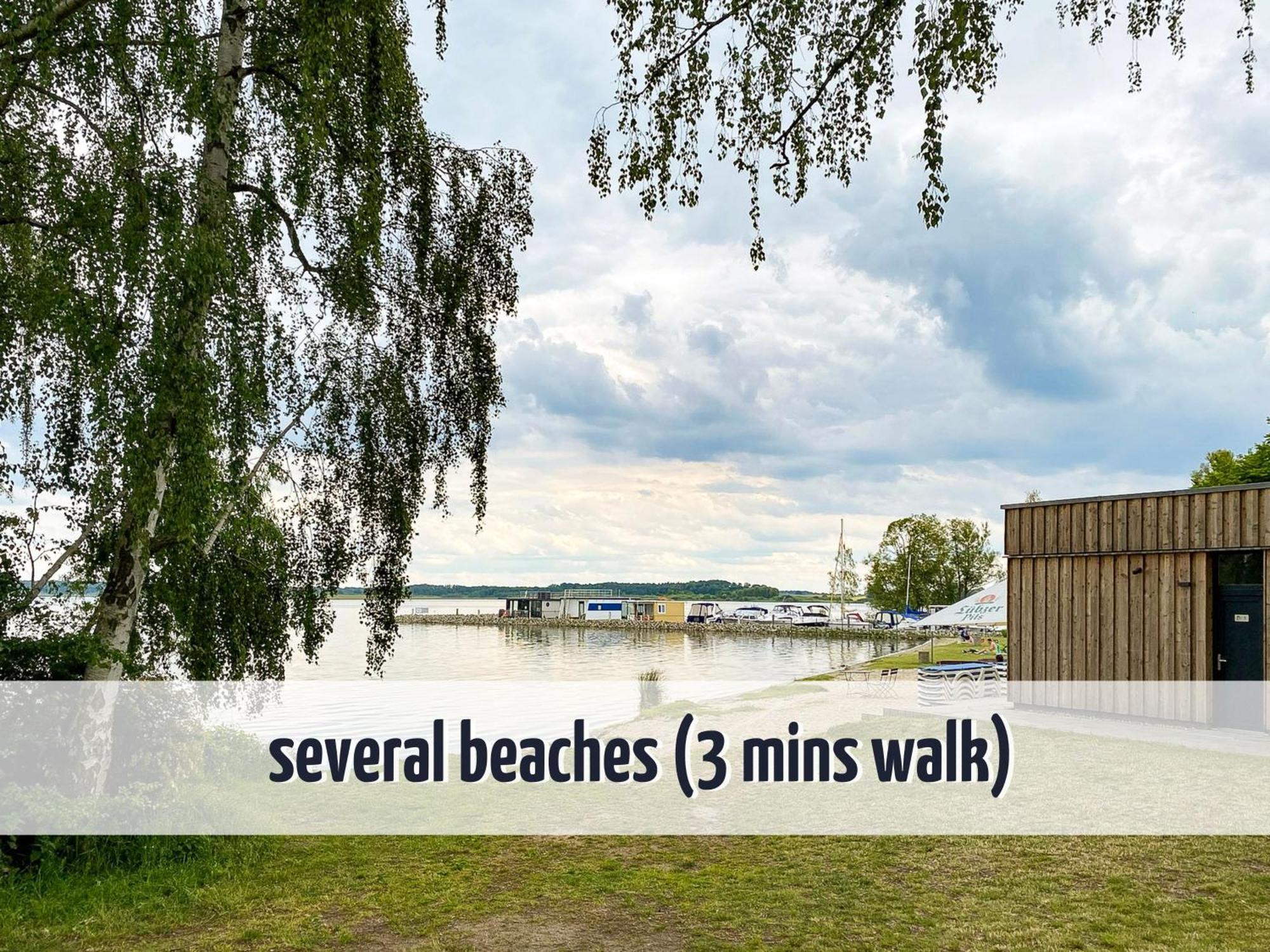 Ferienhaus Wiesengefluester W10 - Mit Sauna, Kamin Und Garten Röbel Eksteriør billede